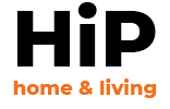 HiP. Home & Living Logo